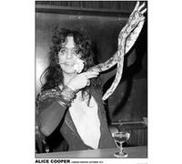 Alice COOPER - London Airport October 1971 - AFFICHE G