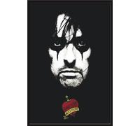 Alice Cooper - Poster - School's out Face + cadre interchangeable, Shinsuke® Maxi plastique noir, vitre acrylique