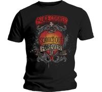 Alice Cooper - T-shirt "Schools Out" pour homme/femme unie RO7204 (S) (Noir)