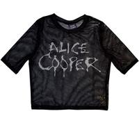 Alice Cooper - Top court pour femme RO12605 (XL) (Noir)