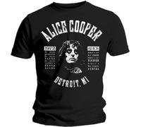 Alice Cooper Tričko School's Out Lyrics Unie Noir M