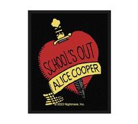ALICE COOPER Woven Patch Schools Out Nouveau Officiel Noir