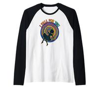 Alice Down Rabbithole I Fall for You Love Valentine Magic Manche Raglan
