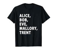 Alice et Bob, pirates de la cryptographie de la T-Shirt