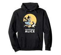 Alice im Wunderland und das weiße Kaninchen Fantasiewelt Sweat à Capuche