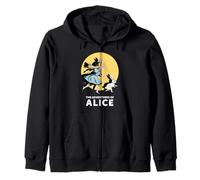 Alice im Wunderland und das weiße Kaninchen Fantasiewelt Sweat à Capuche