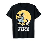Alice im Wunderland und das weiße Kaninchen Fantasiewelt T-Shirt