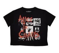 Alice In Chains Albums Montage Crop Top Size S