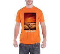 Alice In Chains T Shirt Dirt Band Logo Nouveau Officiel Homme Orange Size M