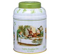 Alice in Wonderland boîte à thé avec 240 sachets de thé English Breakfast