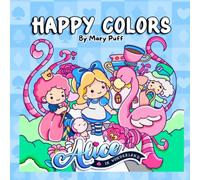 Alice in Wonderland Coloring Book: Standard Edition: Cute Kawaii Worlds Coloring Book, Easy and Relaxing Fantasy Designs for Stress Relief, Featuring ... Sweet Tea Parties, and Adorable Characters