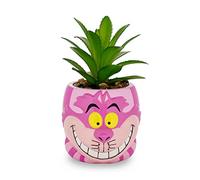 Alice in Wonderland Disney Cheshire Cat Mini Planter with Artificial Succulent