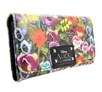 Alice In Wonderland Floral vert Portefeuille