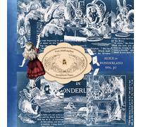 Alice In Wonderland Scrapbook Paper Pad Vol.30: 10 Designs 20 Sheets Double Sided of Alice Adventures Inspired Patterns: Vintage Fairy Tale Pages for ... 8,5" x 8,5", Craft Paper Pad For Scrapbooking