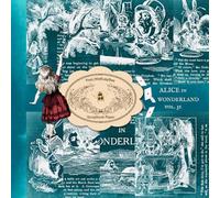 Alice In Wonderland Scrapbook Paper Pad Vol.31: 10 Designs 20 Sheets Double Sided of Alice Adventures Inspired Patterns: Vintage Fairy Tale Pages for ... 8,5" x 8,5", Craft Paper Pad For Scrapbooking