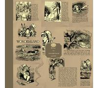 Alice In Wonderland Scrapbook Paper Pad Vol.42: 10 Designs 20 Sheets Double Sided of Alice Adventures Inspired Patterns: Vintage Fairy Tale Pages for ... 8,5" x 8,5", Craft Paper Pad For Scrapbooking