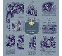 Alice In Wonderland Scrapbook Paper Pad Vol.44: 10 Designs 20 Sheets Double Sided of Alice Adventures Inspired Patterns: Vintage Fairy Tale Pages for ... 8,5" x 8,5", Craft Paper Pad For Scrapbooking
