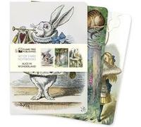 Alice in Wonderland Set of 3 Midi Notebooks Alice in Wonderland Set of 3 Midi Notebooks (Auteur)