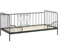 Vipack ALICE Lit capitaine noir 90x200cm Noir Noir G