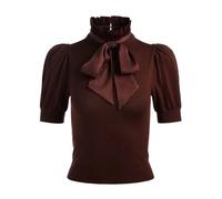 Alice + Olivia - Chase Sweater - Femme - Pulls - Brun - Taille: 38 FR