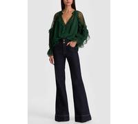 Alice + Olivia Chemises vertes Verde XS