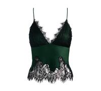 Alice + Olivia - Claudia Lace Slip Top - Femme - Tops - Vert - Taille: 38 FR