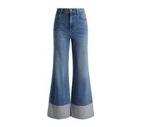Alice + Olivia - Jean Wilson Coupe Large - Femme - Jeans - Bleu - Taille: W28