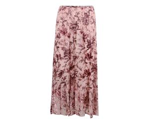 Alice + Olivia - Low-rise Maxi Skirt - Femme - Jupes - Rose - Taille: 36 FR