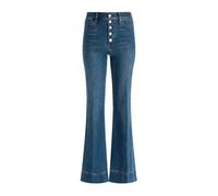 Alice + Olivia - Missa Exposed Button Jean - Femme - Jeans - Bleu - Taille: W27