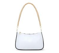 Alice Sac à main Hobo bleu lune pour femme Sac à main fourre-tout Art Sac à main à bandoulière Esthétique Fermeture éclair