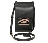 Alice Wheeler Mini Bloomsbury Sac à bandoulière en cuir vegan pour téléphone Motif abeille, zébré, One Size
