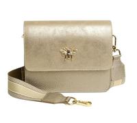 Alice Wheeler Mini sac à bandoulière en cuir végétalien Bee, bronze, One Size