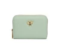 Alice Wheeler Porte-monnaie et cartes en forme d'abeille Concertina en cuir vegan Taille M, Menthe pastel, M, Porte-monnaie en accordéon