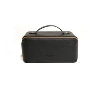 Alice Wheeler Trousse de toilette London en cuir vegan Nappa Train Alice Wheeler, Noir , Décontracté
