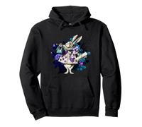 Alice Wonderland Cœur de lapin Sweat à Capuche