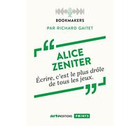 Alice Zeniter, une écrivaine au travail: Bookmakers