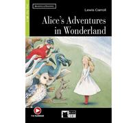 Lewis Carroll – Alice's Adventures in Wonderland – Livre audio inclus – Broché – Black Cat