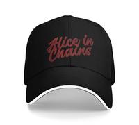 Alices en chaînes Casquette de Baseball American Rock Running Hippie Hip Hop Chapeaux Hommes Femmes Mode Imprimer Snapback Cap Coton, pour Toutes Les Saisons