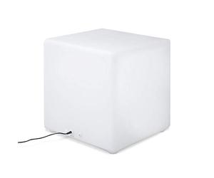 Alice's Garden - Cube LED 40cm - Cube décoratif lumineux. 16 couleurs. 40cm. rechargeable. télécommande