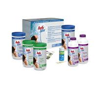 Alice's Garden Kit Complet Traitement de l'eau au Chlore. Coffret d'entretien HTH pour Spa Gonflable