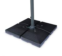 Dalle à lester pour parasol 51x51cm (lot de 4)