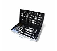 Alice's Garden - Mallette d'ustensiles pour Barbecue et plancha -18 pièces