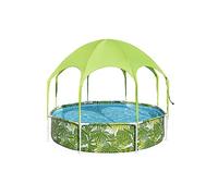 Alice's Garden - Piscine Tubulaire Hors Sol Tana avec Parasol et brumisateur intégré. Ronde Ø244x51cm