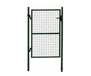 Alice's Garden - Portillon de Jardin en métal Vert. Double Sens d'ouverture. avec Serrure.150x87cm