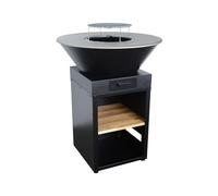 Alice's Garden sweeek - Brasero Barbecue Ø81.5cm avec Grille de Cuisson et Espace de Rangement