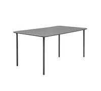 Alice's Garden - Table de Jardin métal 6-8 Places. Kaki. Amelia. 160x90xH72.5cm