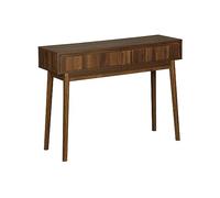 Alice's Home - Console décor Bois de Noyer. 2 tiroirs - Linear