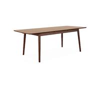 Alice's Home - Table à Manger Extensible rectangulaire Lina. 6 à 8 Places. 160 à 210cm