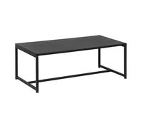 Alice's Home - Table Basse métal Noir 100x50x36cm - Industrielle - Pieds en métal. Design