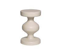 Alice's Home - Table d'appoint. Bout de canapé. Table de Chevet en métal. crème. Hawa Ø29.5 x H 48.5cm